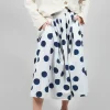Box Pleated Skirt in Print