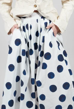 Box Pleated Skirt in Print