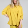Boxy Fit T-Shirt in Saffron
