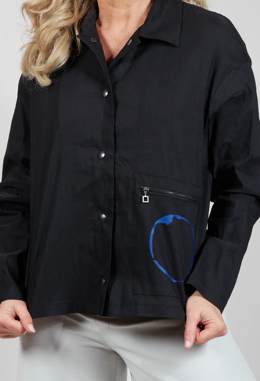 Boxy Jacket in Black