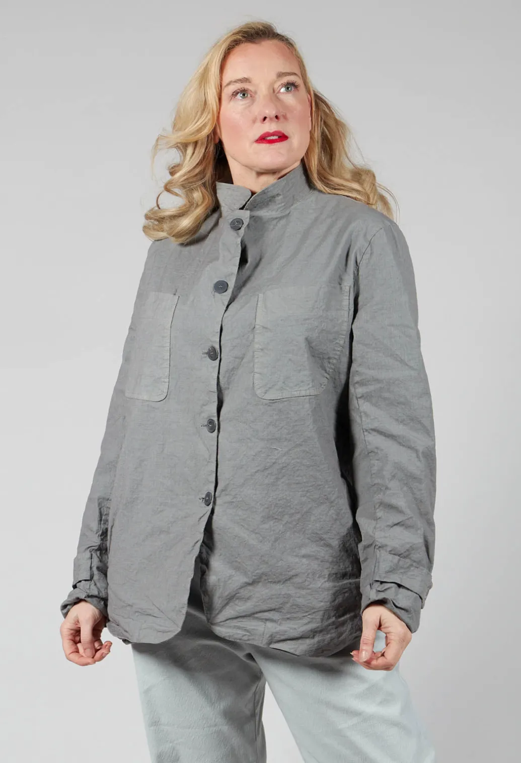 Boxy Jacket in Ferro