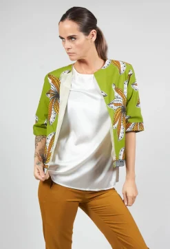Boxy Jacket in Forest