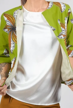 Boxy Jacket in Forest