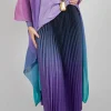 Boxy Skirt in Blueberry and Lavender
