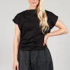 Boxy T-Shirt in Black