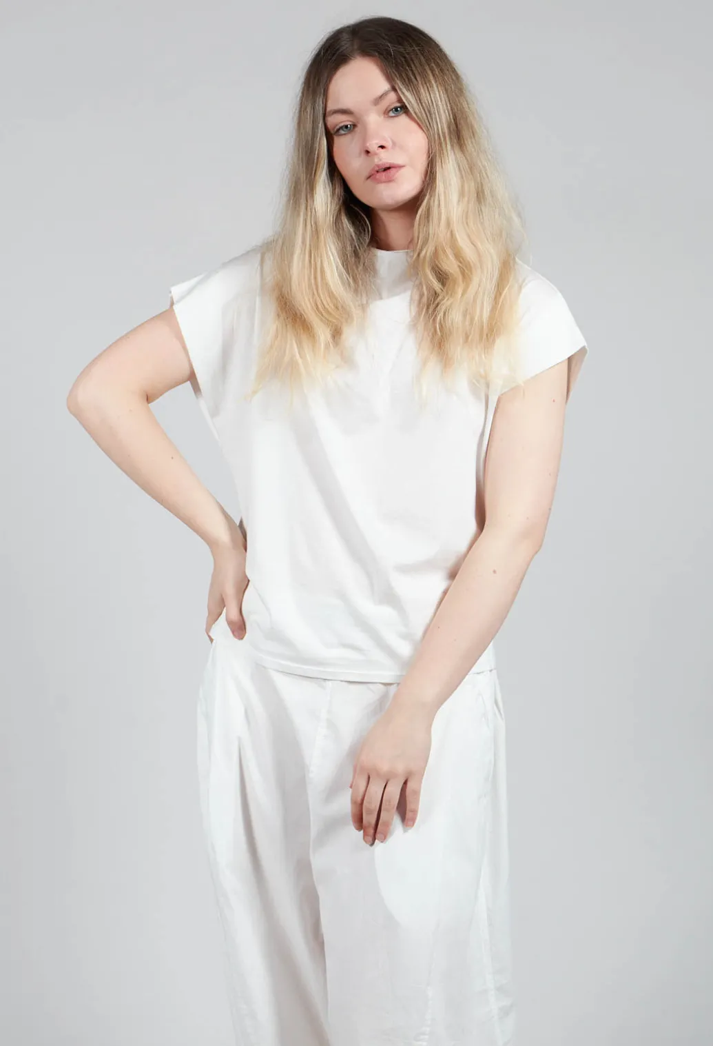 Boxy T-Shirt in White