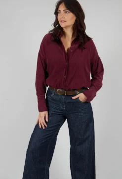Breakfast Shirt in Dahlia