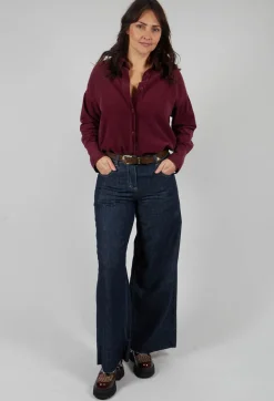Breakfast Shirt in Dahlia