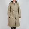 British Millerain Downcoat in Silt