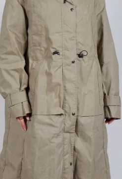 British Millerain Downcoat in Silt