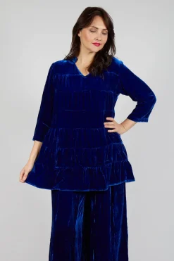 Brittania Shirt in Cobalt Blue