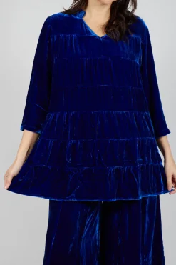 Brittania Shirt in Cobalt Blue