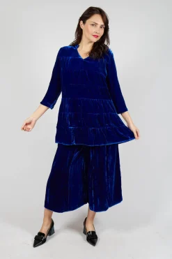 Brittania Shirt in Cobalt Blue