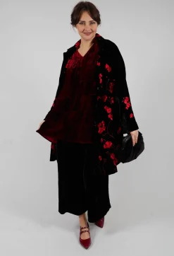Brittania Shirt in Tie Dye Red