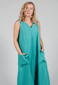 Bun Dress In Lagoon