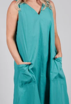 Bun Dress In Lagoon