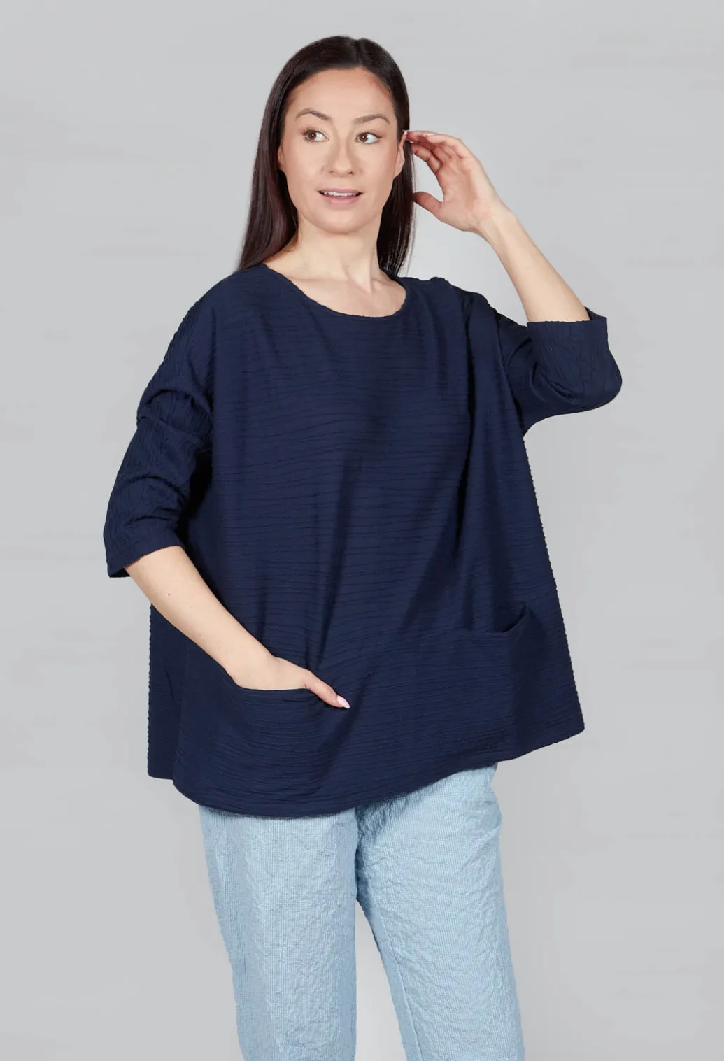 Bussola Top In Blu