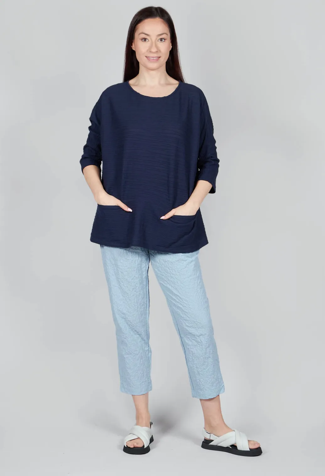 Bussola Top In Blu