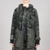 Button Through Jacket in Camp Big Print