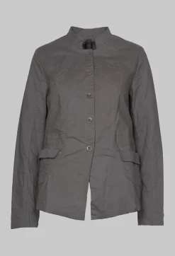 Button Through Jacket in 728 Grey
