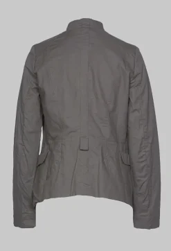Button Through Jacket in 728 Grey