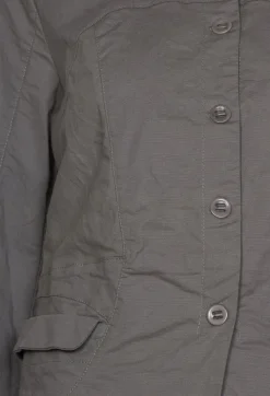 Button Through Jacket in 728 Grey