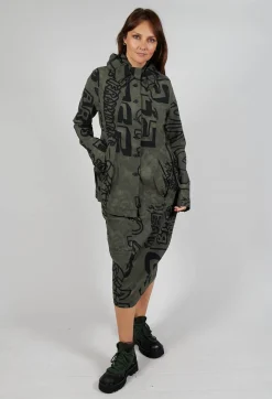 Button Through Jacket in Camp Big Print