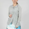 Button Through Jacket with Sheer Sleeves in Grey