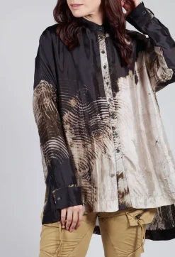 Button Up Pattern Shirt in Single Variant