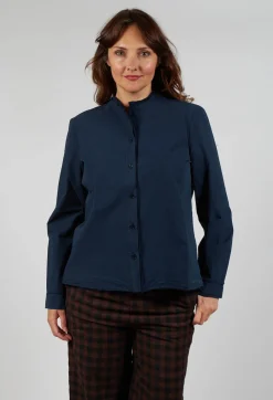 Button Up Shirt in Abisso