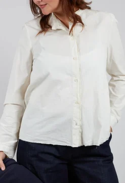 Button Up Shirt in Chalk