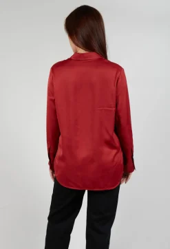 Button Up Shirt in Red