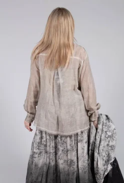 Button Up Shirt in Tinto Freddo Desert