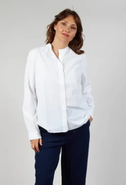 Button Up Shirt in White