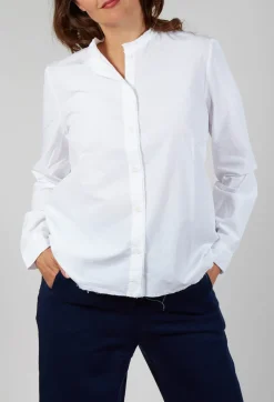 Button Up Shirt in White