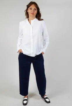 Button Up Shirt in White