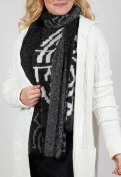 Cable Knit Long Cardigan in Off White