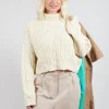 Cactus Tricot Chunky Knit in Latte
