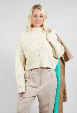 Cactus Tricot Chunky Knit in Latte
