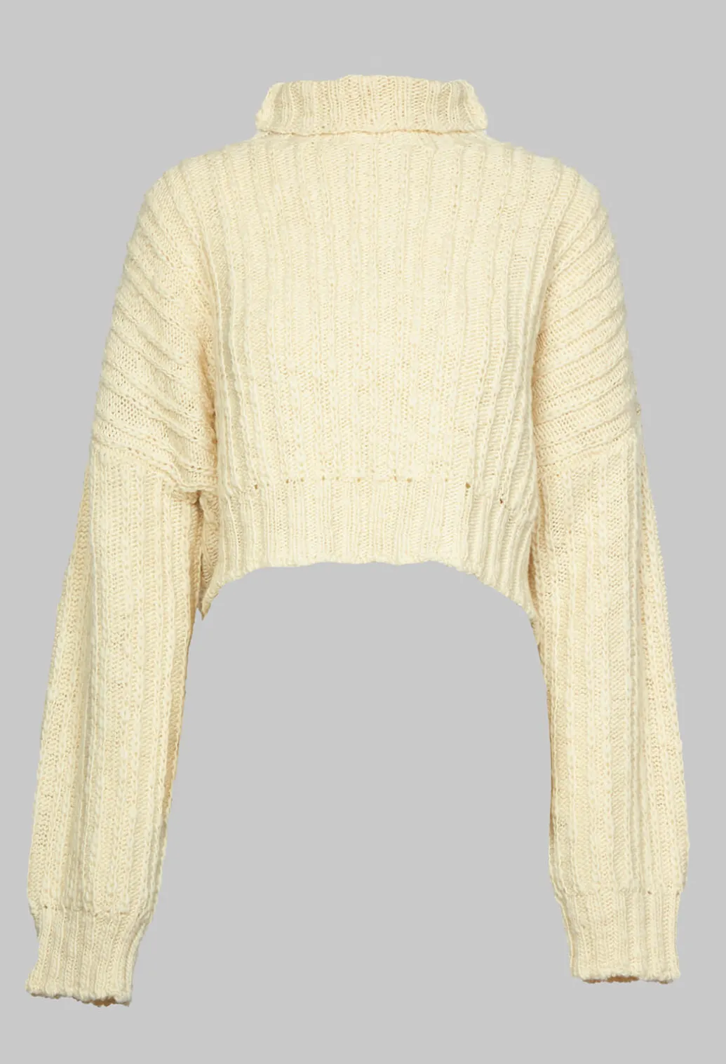 Cactus Tricot Chunky Knit in Latte