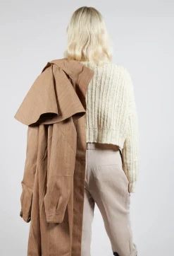 Cactus Tricot Chunky Knit in Latte
