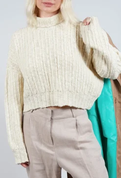 Cactus Tricot Chunky Knit in Latte