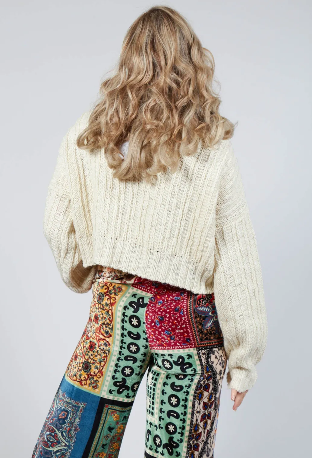 Cactus Tricot Chunky Knit in Latte