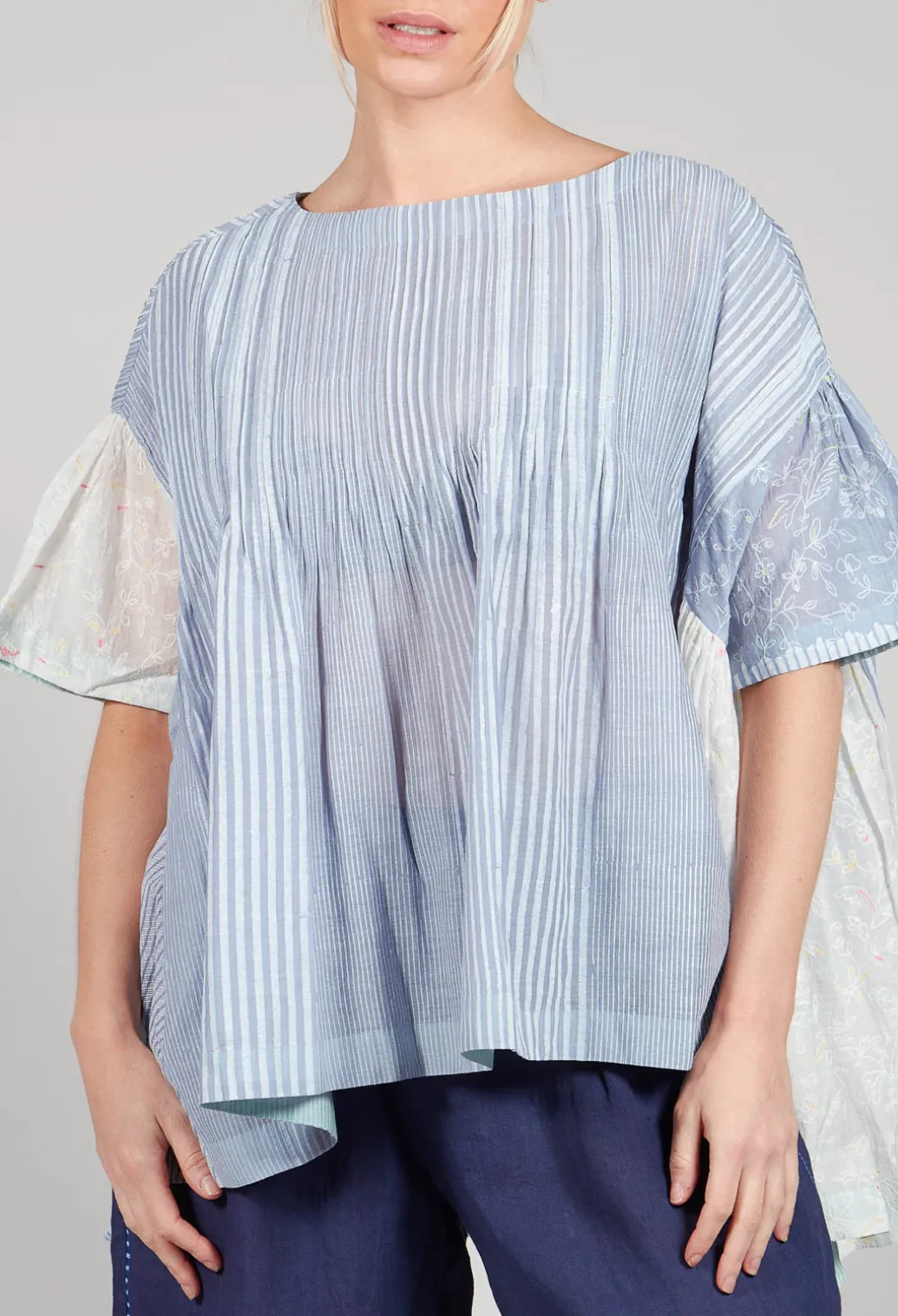Cai Blouse in Powder Blue