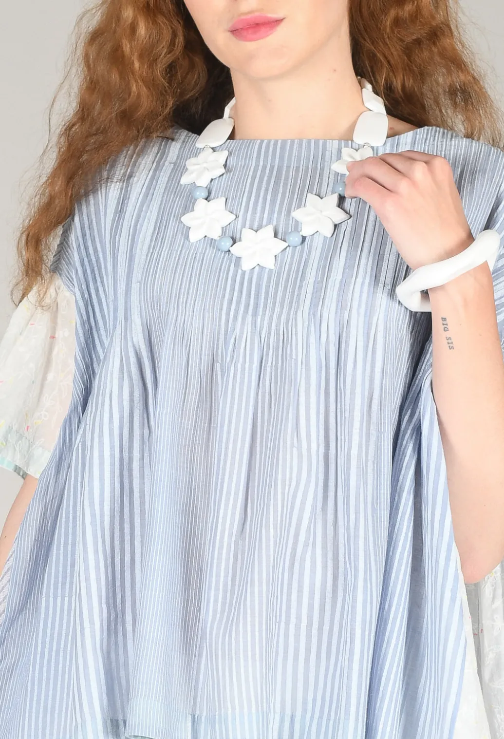 Cai Blouse in Powder Blue