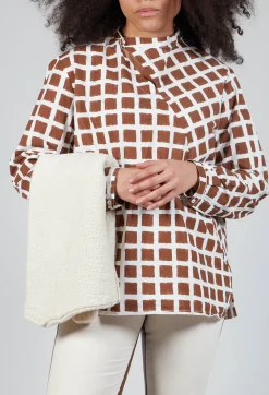 Calipso Shirt in Brown Check