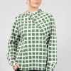 Calipso Shirt in Green Check