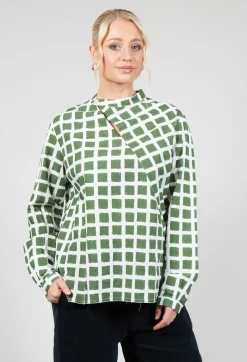 Calipso Shirt in Green Check