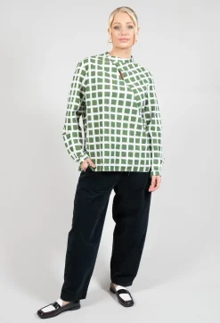 Calipso Shirt in Green Check