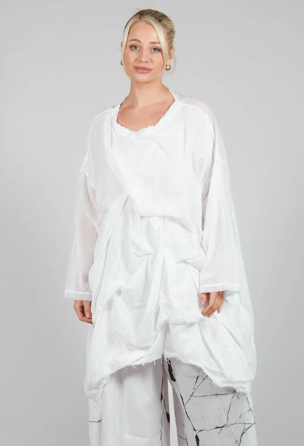 Calle Tunic in Off White